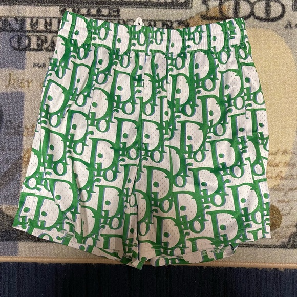 Bravest Studio X Dior Shorts Green - Picture 1 of 2